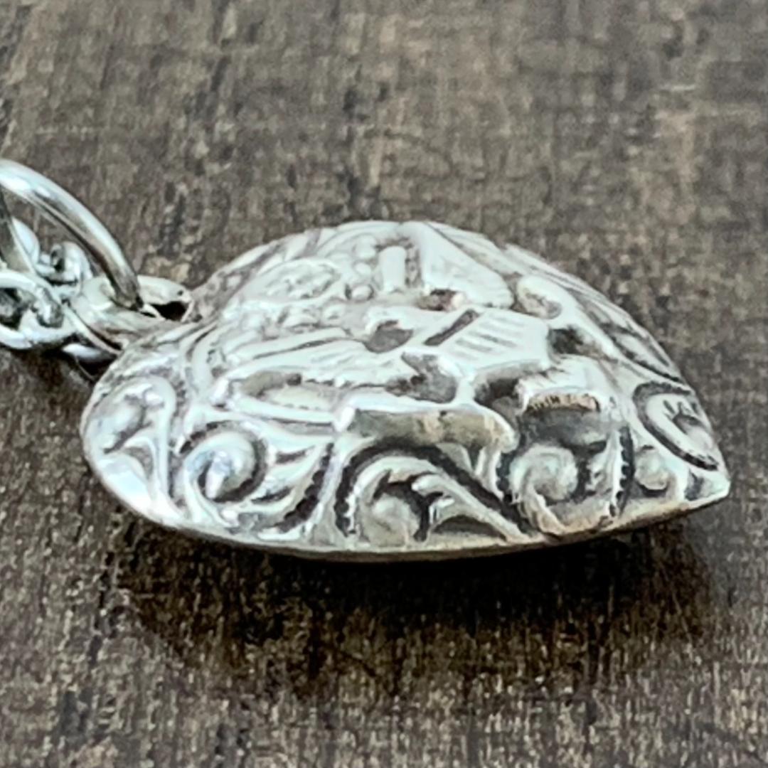 スウィートハートジュエリー白頭鷲 陸軍 シルバー ヴィンテージネックレスNAVY