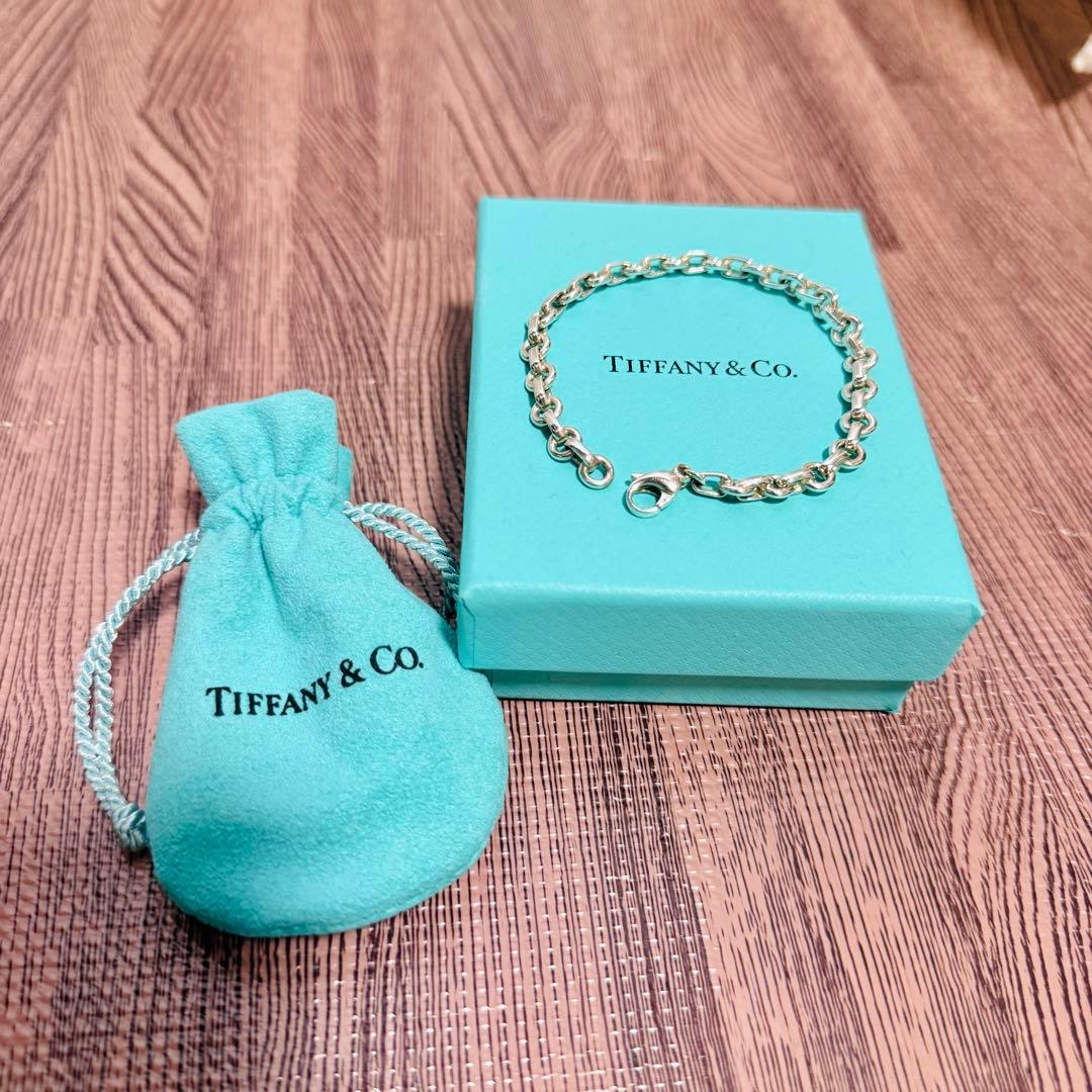 【Tiffany&Co.】ティファニー シルバー ドーナツチェーンブレスレット