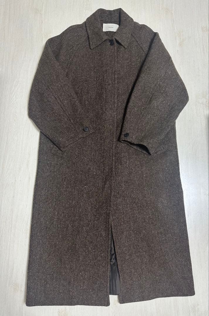 訳あり⚠︎ todayful ミックスウールラグランコート