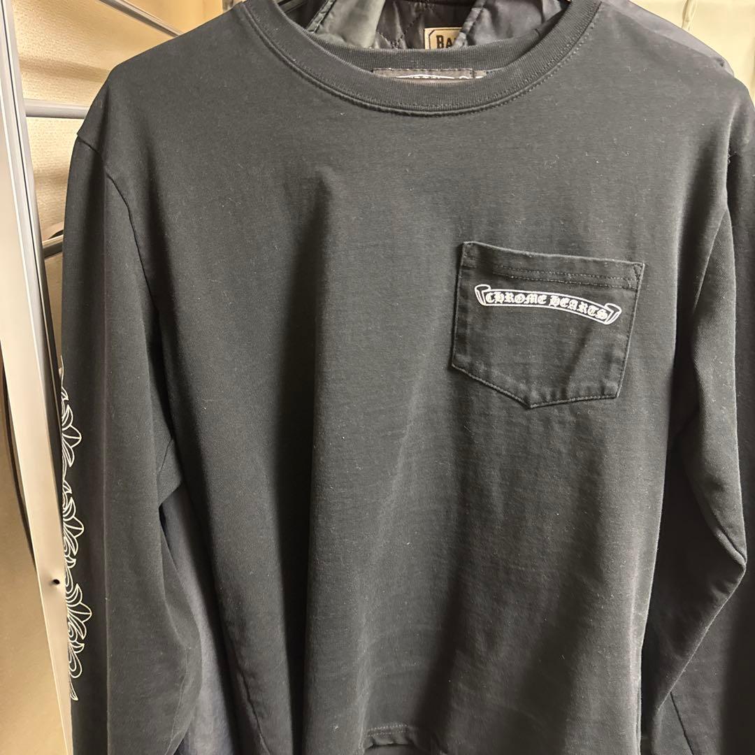 CHROME HEARTS ブラック ロングスリーブ