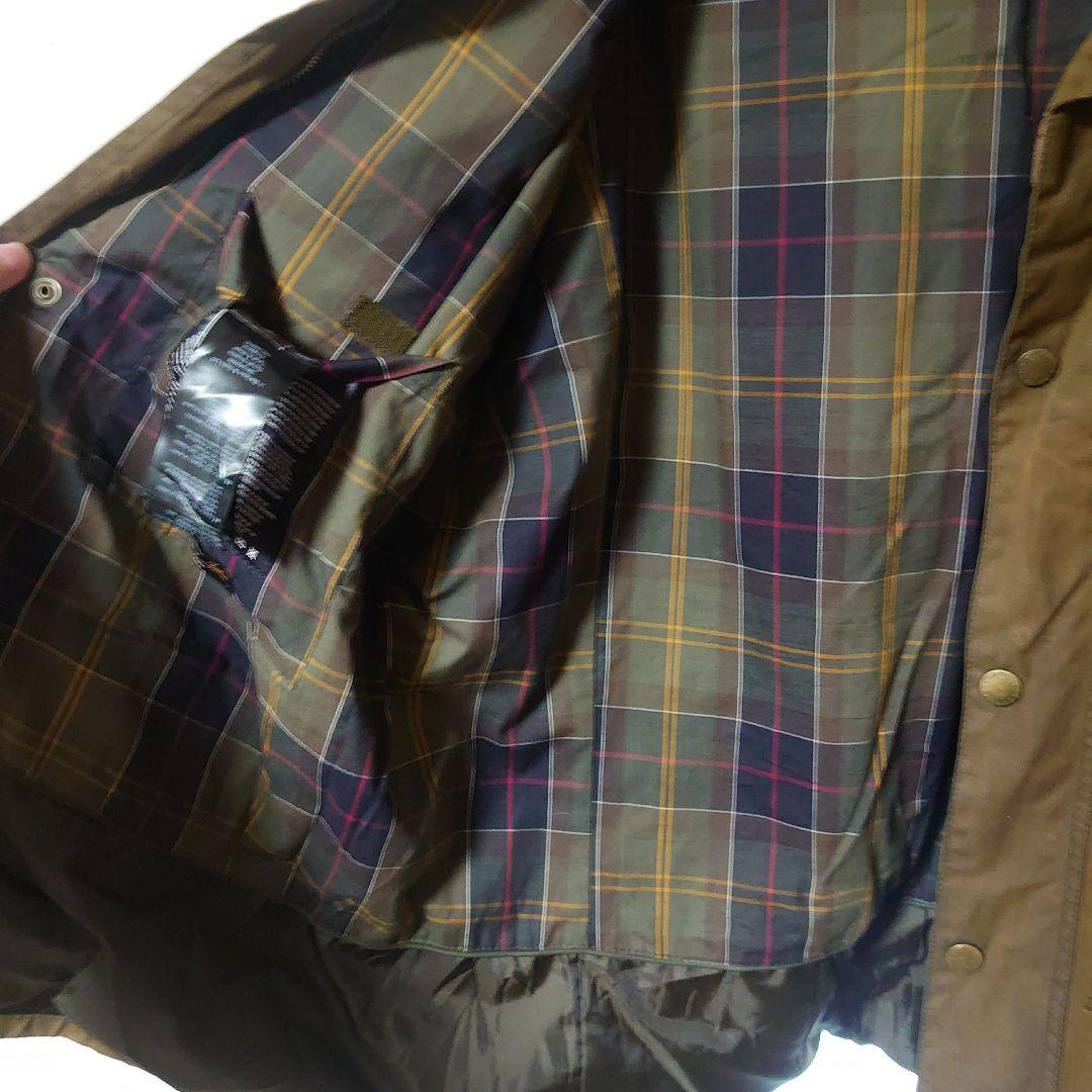 Barbour ブラウンジャケット XL　MWX0827OL71 ピンバッジ付