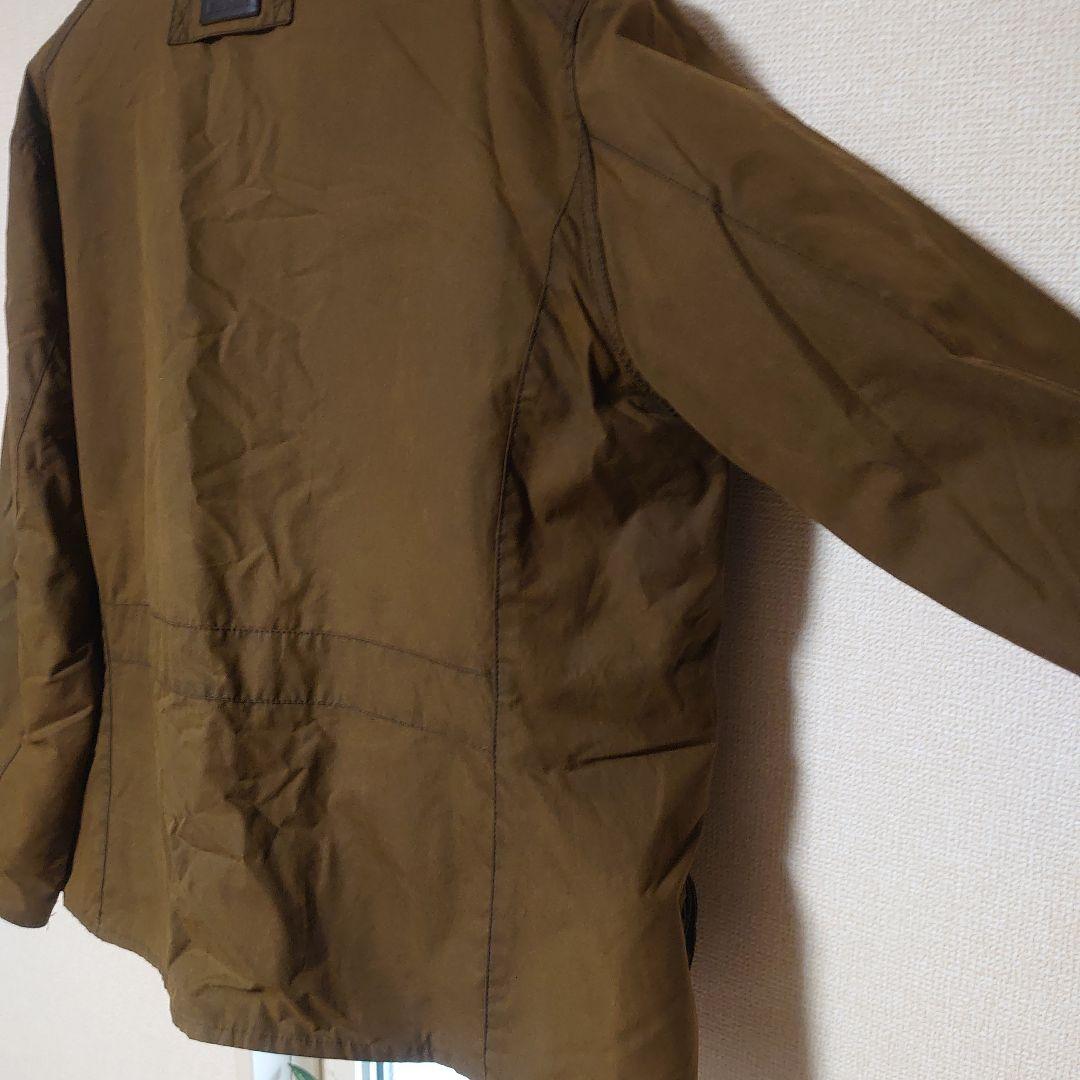 Barbour ブラウンジャケット XL　MWX0827OL71 ピンバッジ付