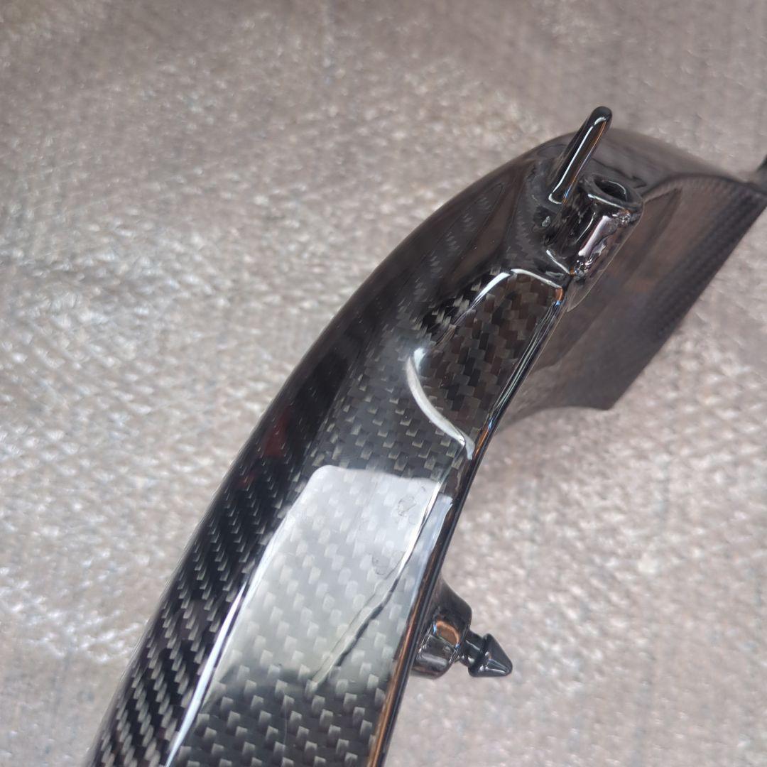 カワサキ　ニンジャ　H2 ドライカーボンラムエアダクトカバー