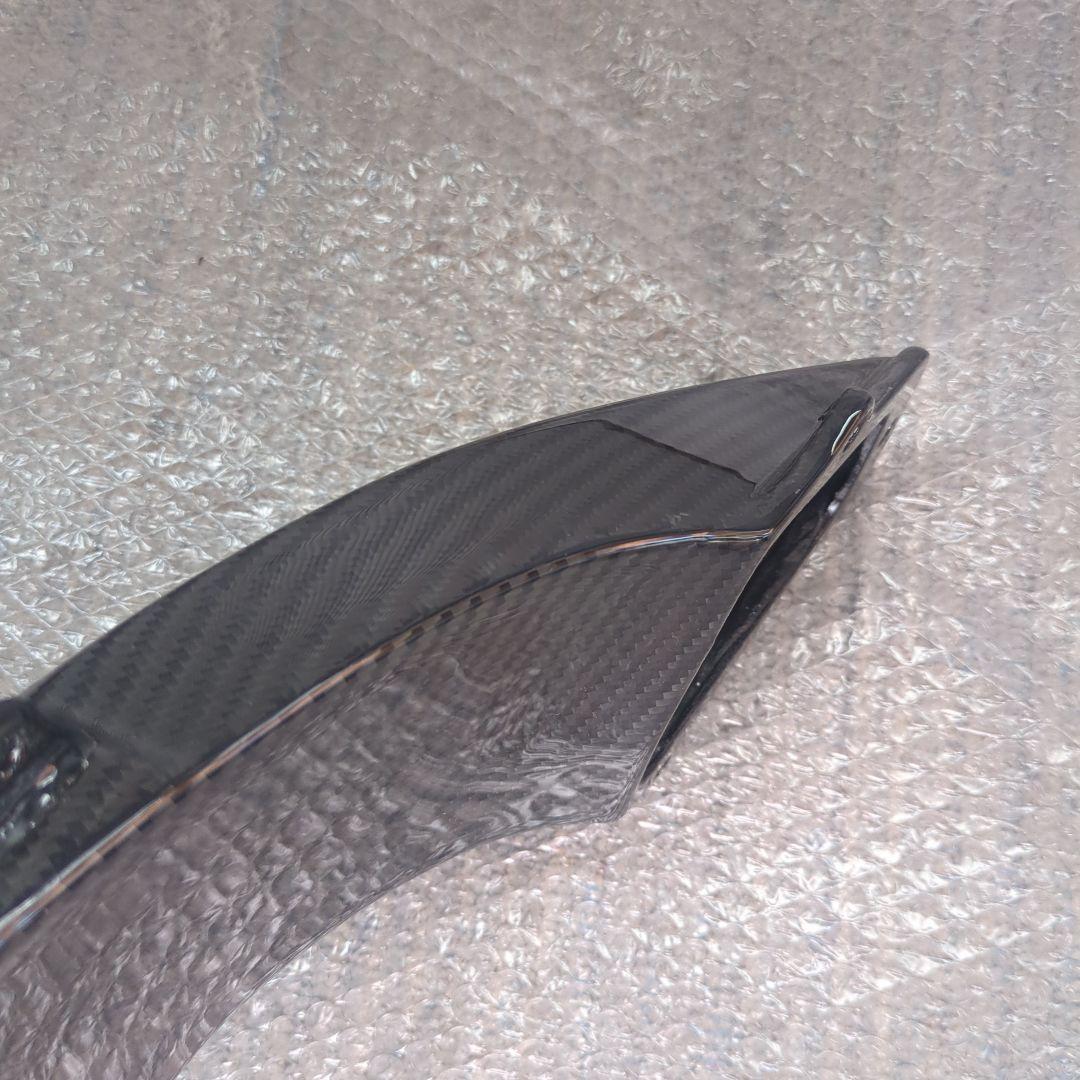 カワサキ　ニンジャ　H2 ドライカーボンラムエアダクトカバー