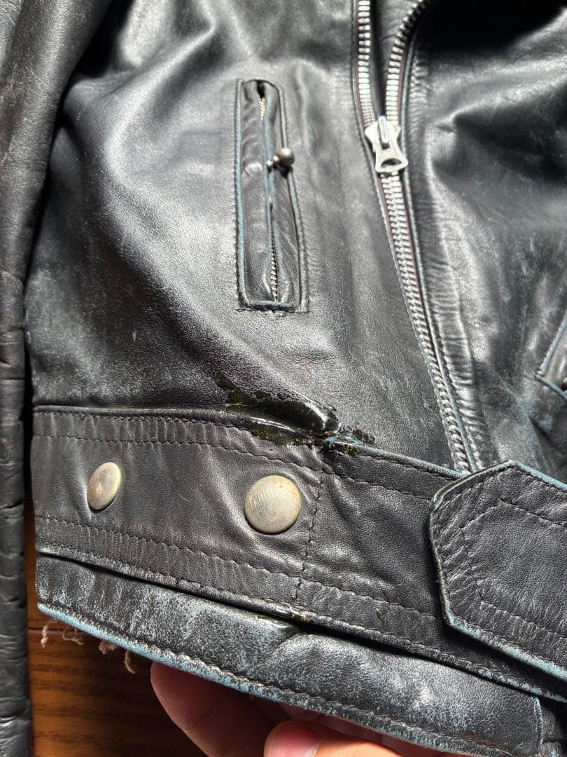 希少モデル！要修理！60s Highwayman ライダースジャケット　牛革