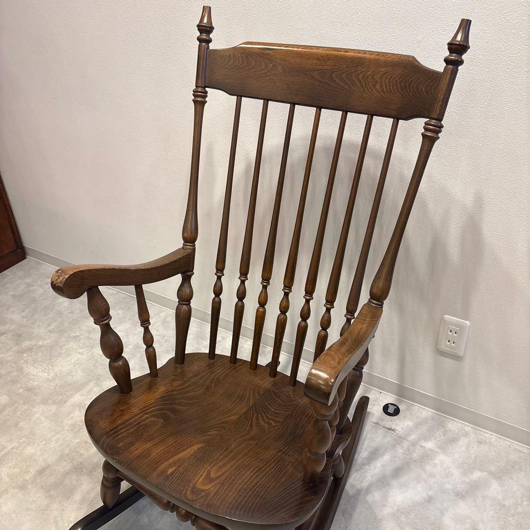 WINDS　ロッキングチェア　太平家具　レトロ