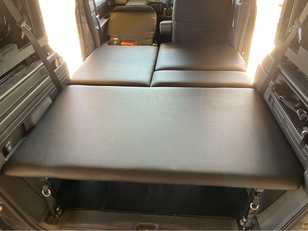 【mauloa様限定】MGR製N-VAN ベッドキットレザー　延長キット付属