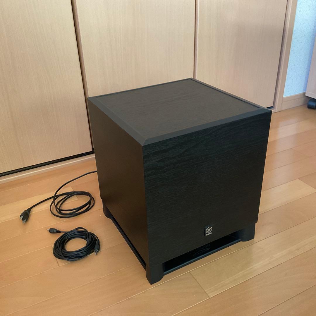 【ケーブル付き】YAMAHA ヤマハ サブウーファーシステム YST-SW010