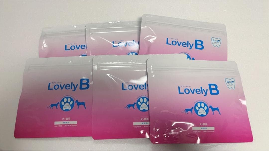 ラブリービー(犬・猫用お口ケア)0.5ｇ×30包 【6袋】s.t
