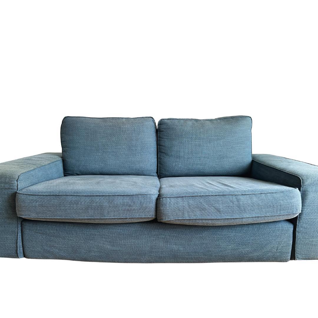 KIVIK シーヴィーク 2人掛けソファ + オットマン