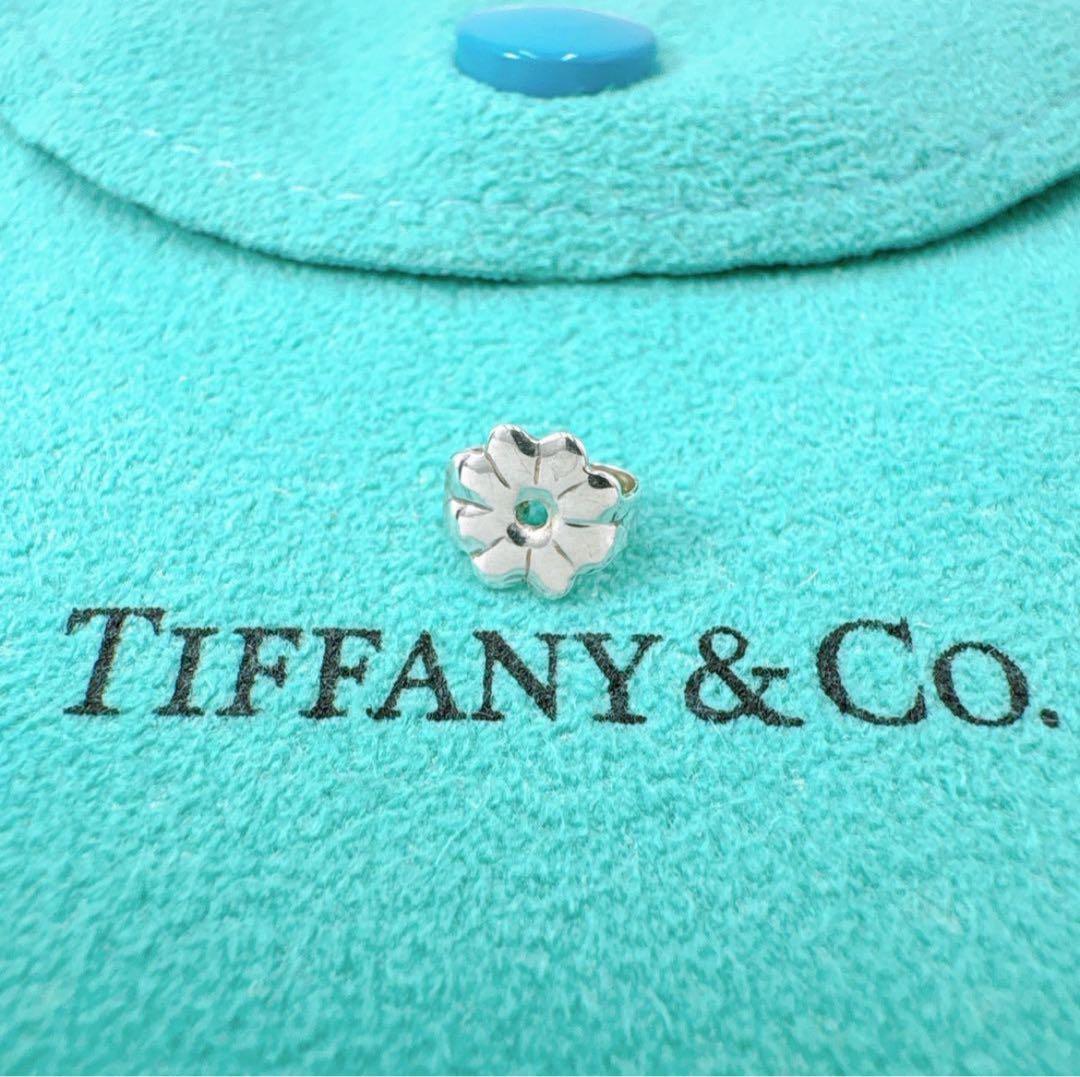 美品 オールドティファニー バンブー 片耳 ピアス シルバー925