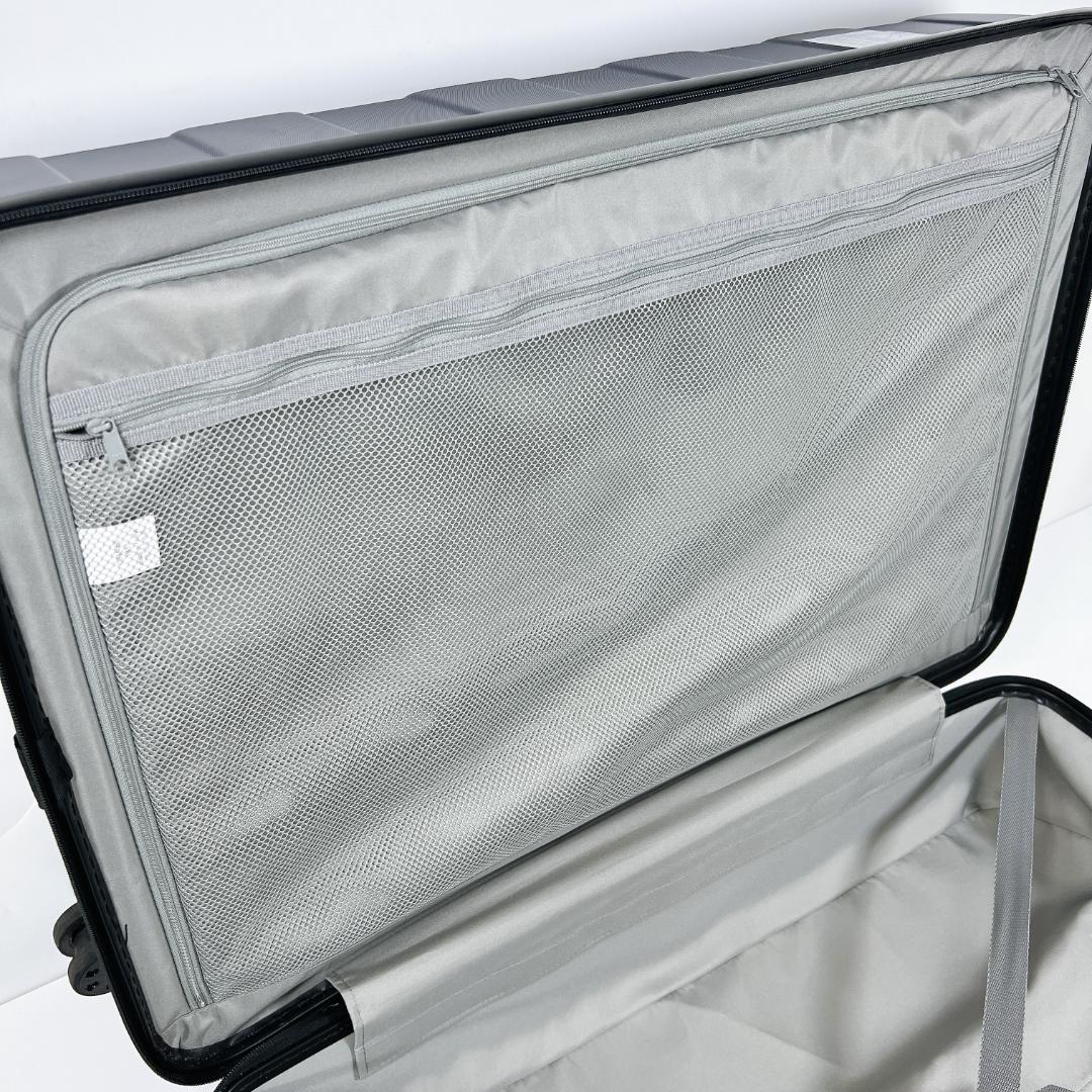 無印良品 MUJI スーツケース キャリーバッグ 大容量 105L ネイビー