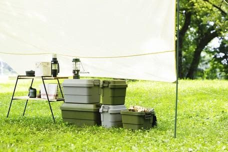 日本製 ６個セット トランクカーゴ20L　カーキ