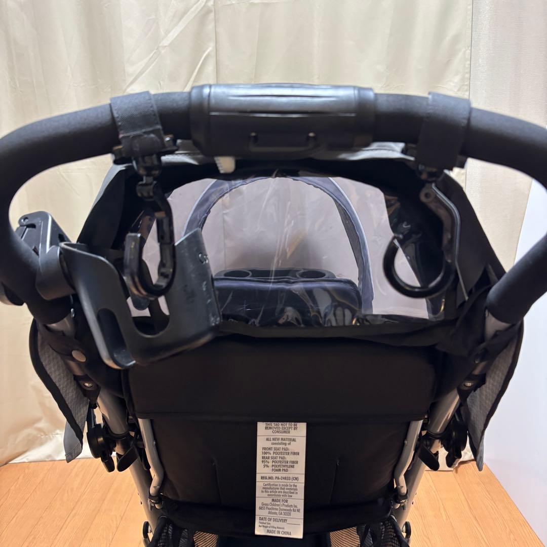 【2021年製】グレコ DuoGlider 二人乗りベビーカー 縦型 双子 年子