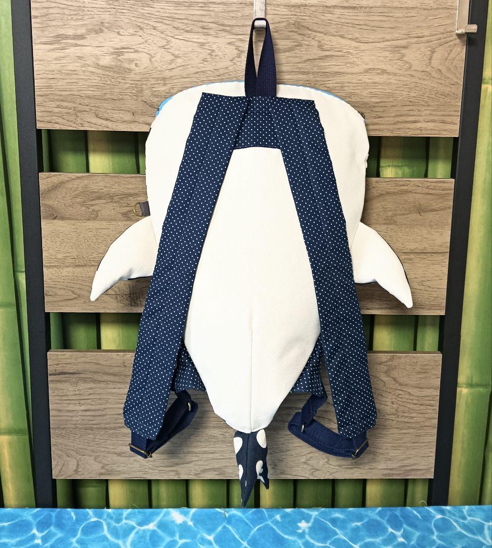 ジンベイザメ　リュックサック　　ハンドメイド　鮫