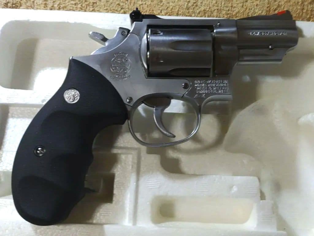 メ*ぶ様 Smith & Wesson リボルバー エアガン