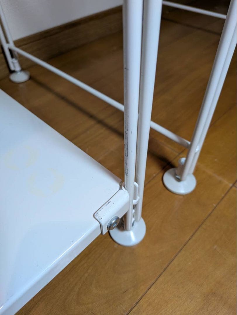 ■送料込■無印良品 スチールユニットシェルフ 棚 ラック ホワイト 収納MUJI