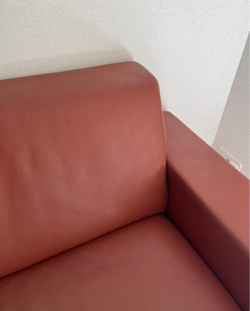 定価40万　ACTUS アクタス トリプルソファー 本革 キャメル RIG