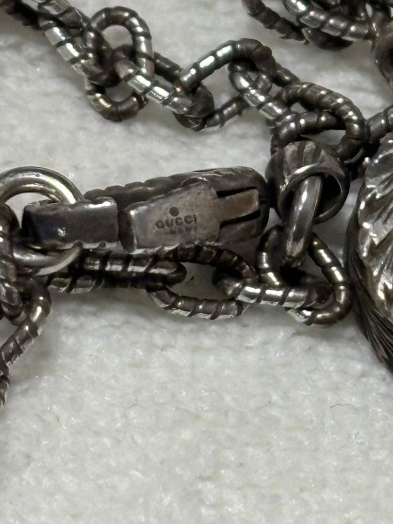 GUCCIインターロッキングネックレス