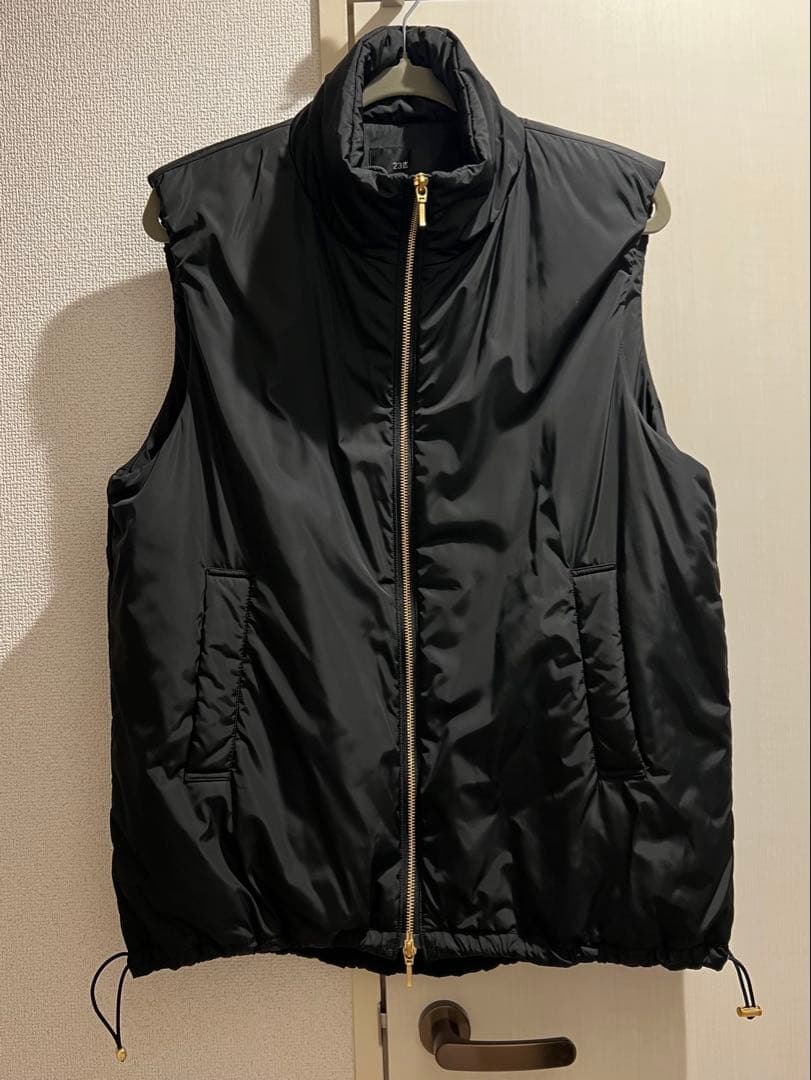 【23区】中綿パディングベスト　[洗える]