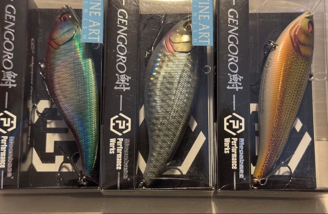 メガバスMPW 新品未開封　GENGORO鮒３個セット