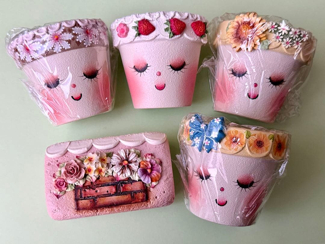 多肉植物用植木鉢 リメイク鉢 miyu 鉢 作家さんハンドメイド