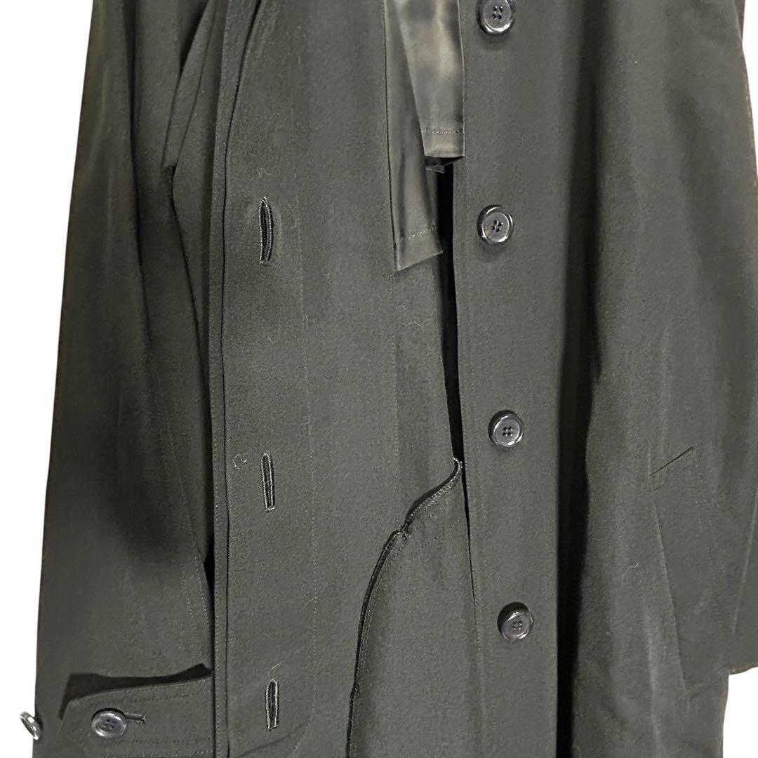 Mariko Kohgaマリコ コウガ ロングトレンチコート ウール100%