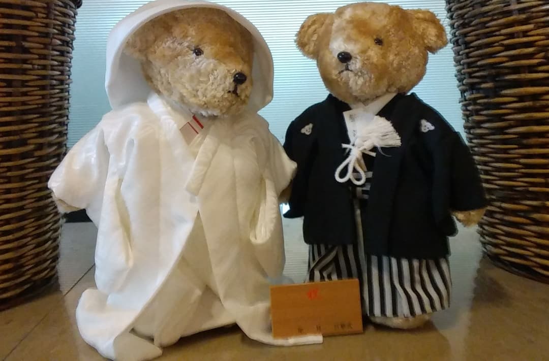 テディベア花嫁花婿