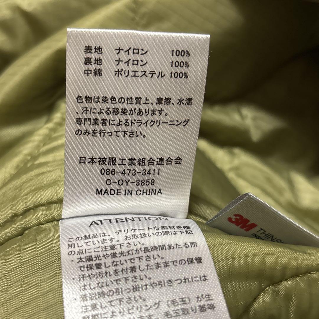 johnbull ミリタリージャケット ライトオリーブキルティングジャケット