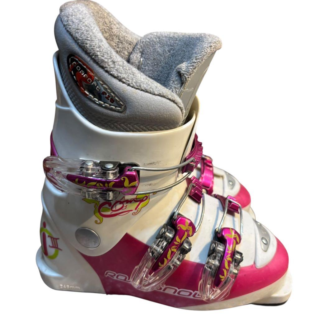 ジュニアスキーセット　ロシニョール　120cm 20-20.5cmブーツ付