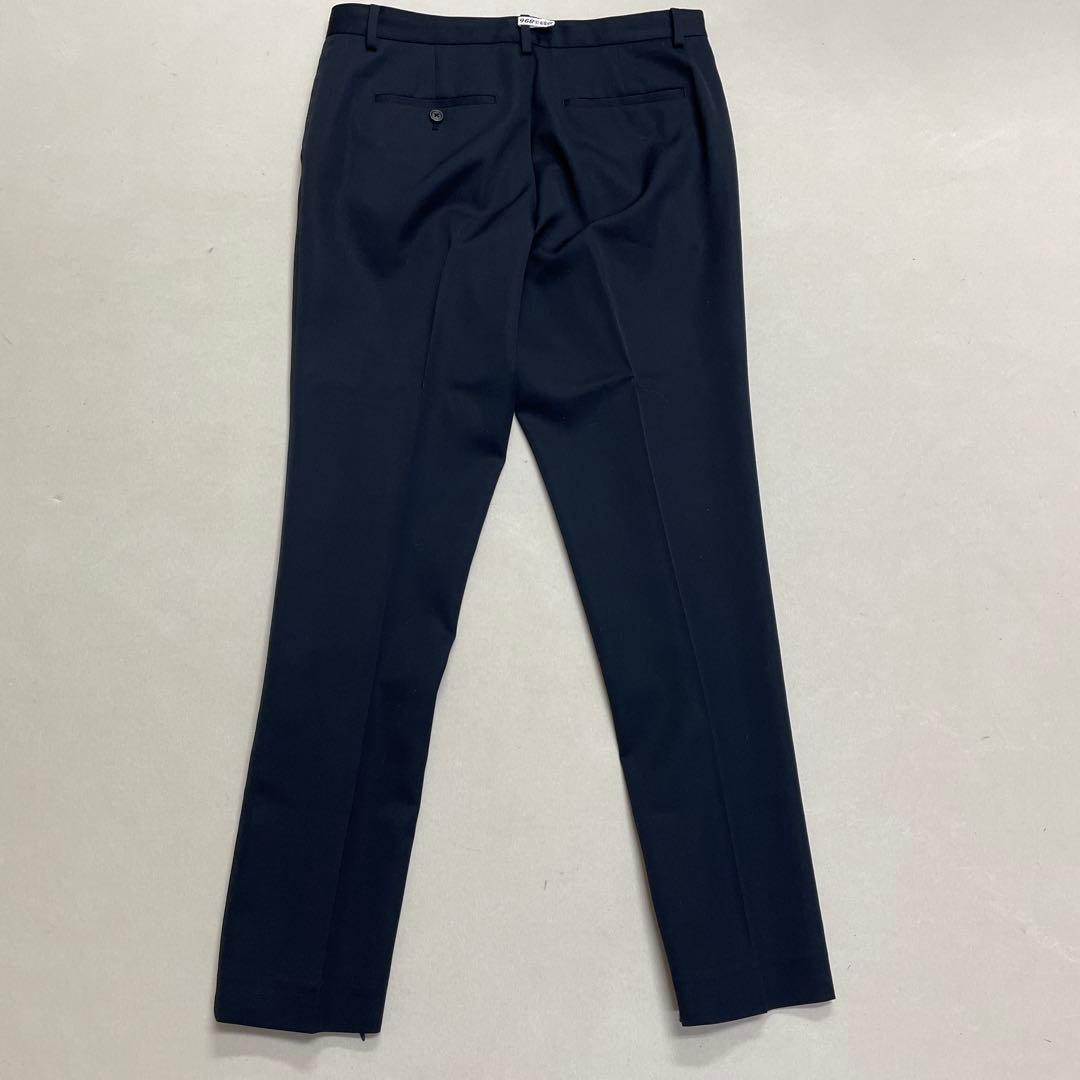 ぶるぶる美品！　ユニクロ +J ウール セットアップ　Lサイズ ネイビー