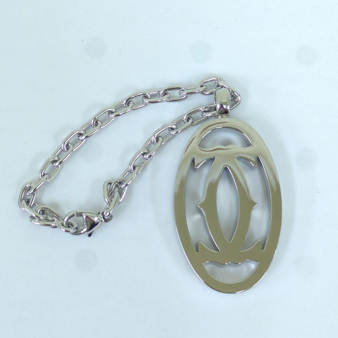 カルティエ デコール 2Cチャーム キーホルダー キーリング