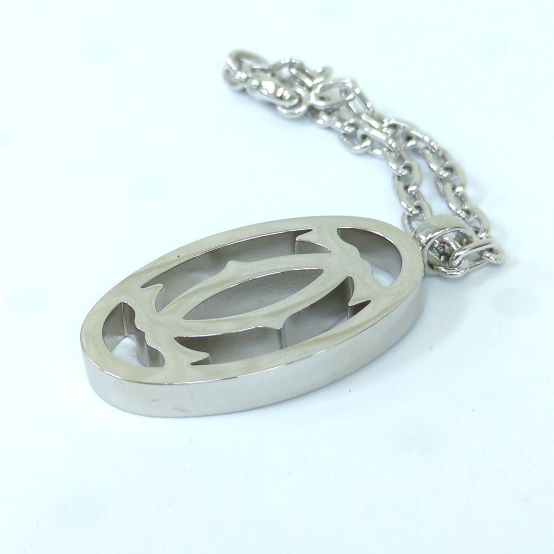 カルティエ デコール 2Cチャーム キーホルダー キーリング