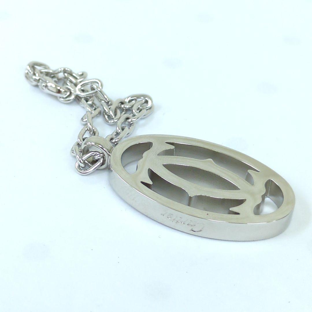 カルティエ デコール 2Cチャーム キーホルダー キーリング