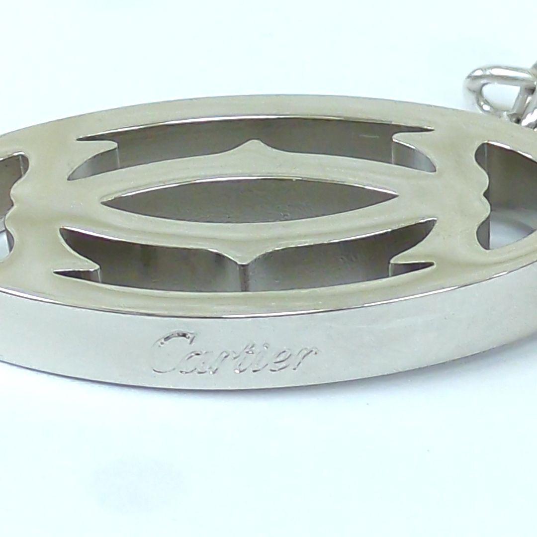 カルティエ デコール 2Cチャーム キーホルダー キーリング