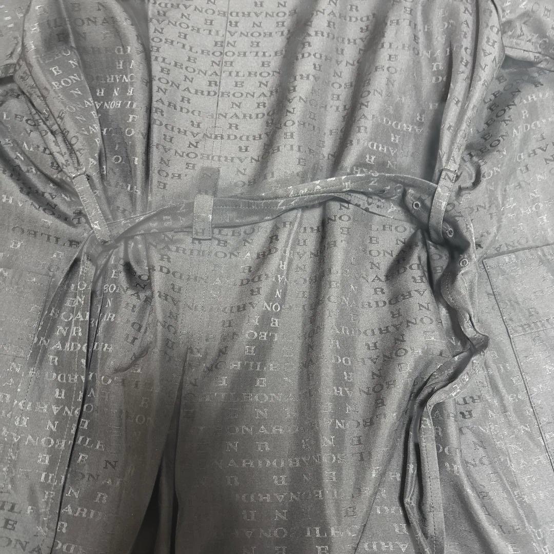 LEONARD ブラック ロングコート