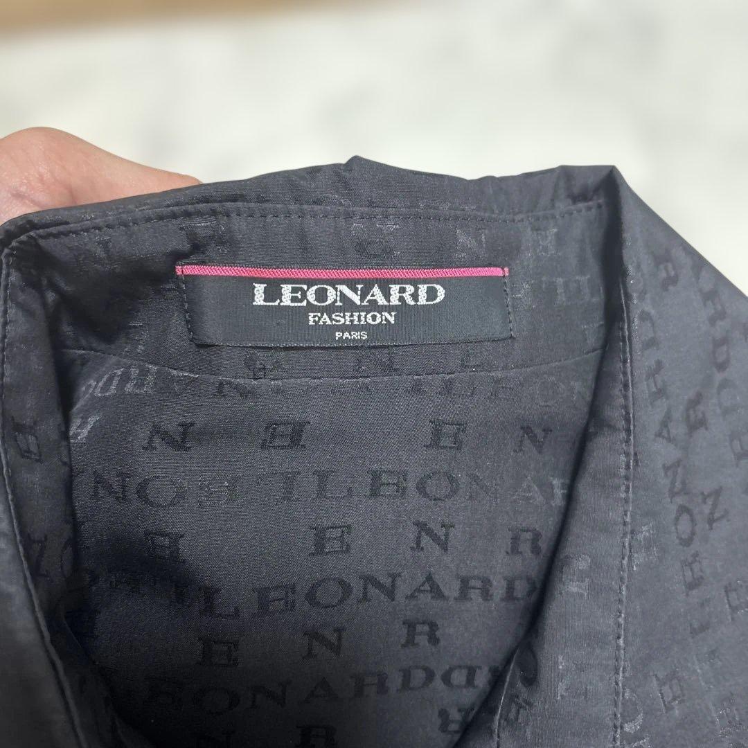LEONARD ブラック ロングコート