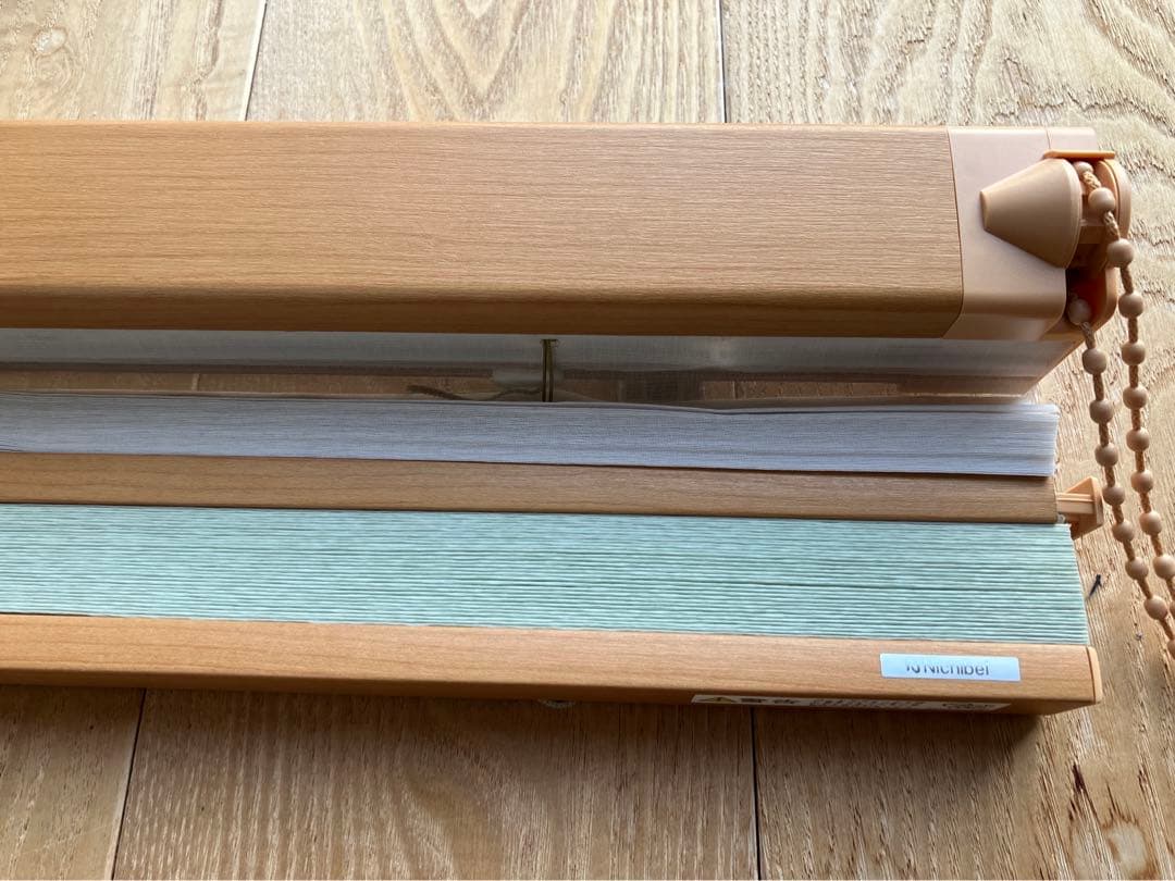 ニチベイ プリーツスクリーンもなみ ダブル