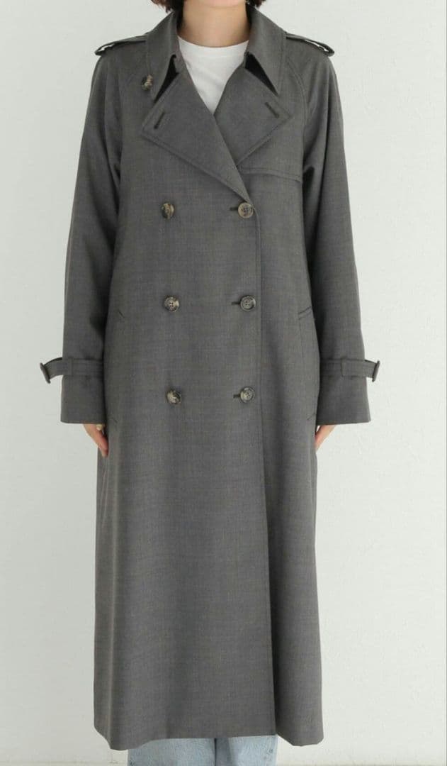 値下げ！Grey トレンチ コート　ドゥーズィエムクラス