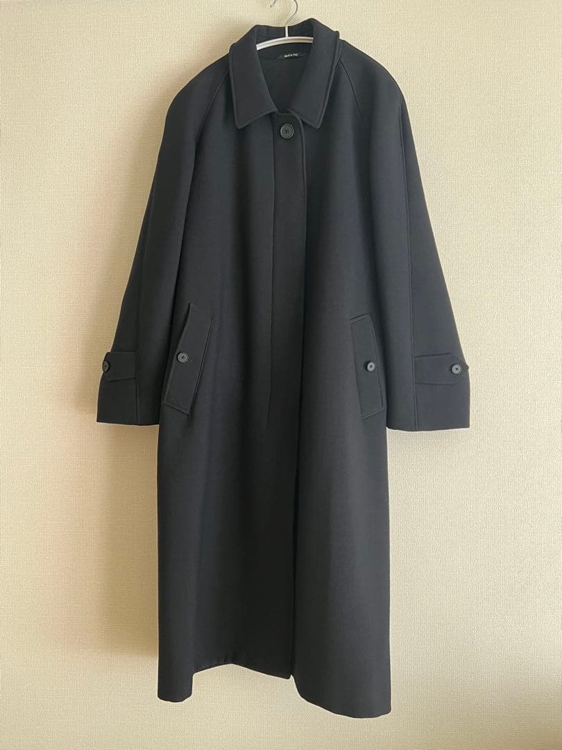 ジャケット・アウター Maison Margiela Black Wool Coat size 36
