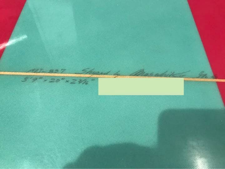 5'9\"［FLAVOR］クラッシックモデルジャスティスサーフボード　フィンなし