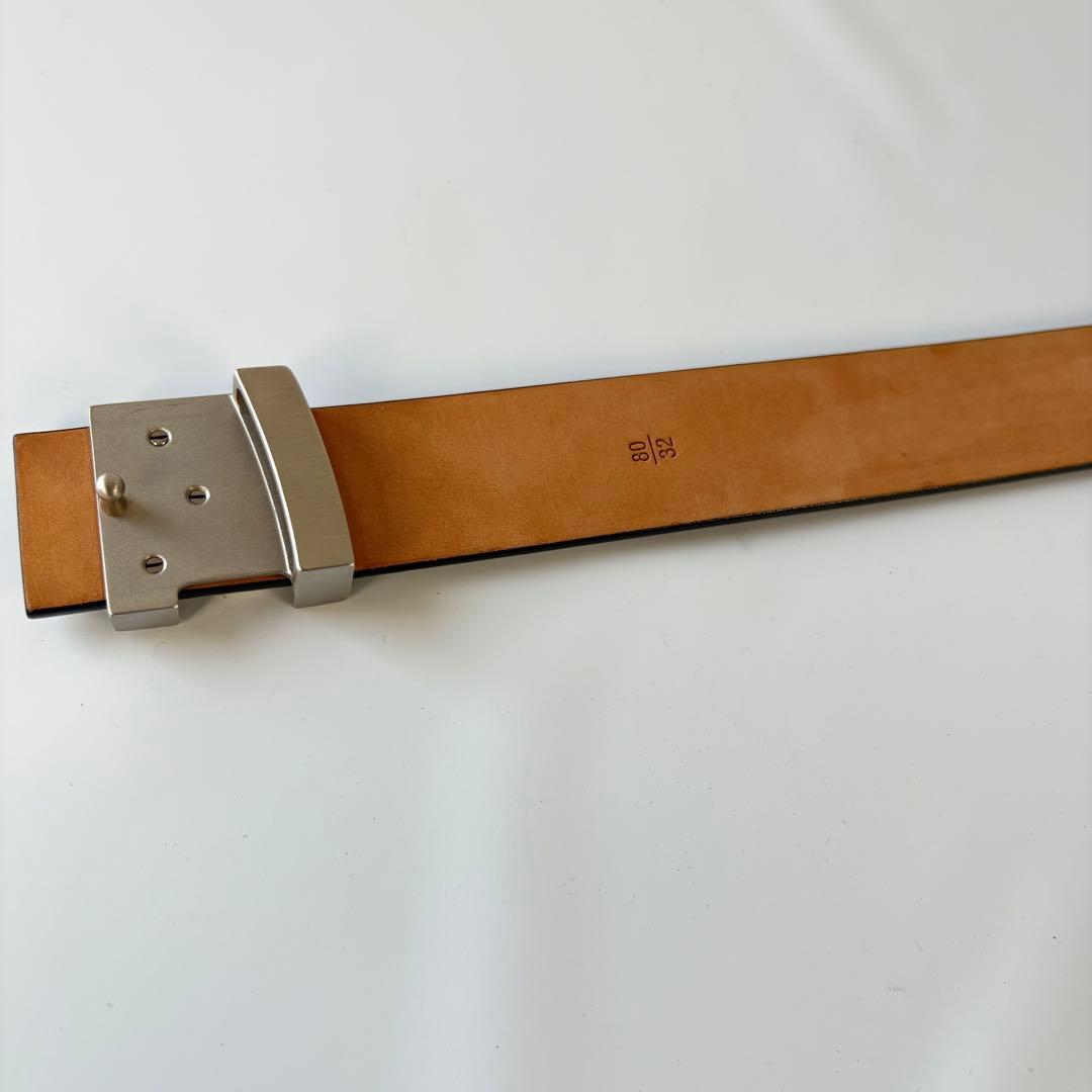 美品　ルイヴィトン ベルト サンチュール LV イニシャル レザー 黒　ロゴ