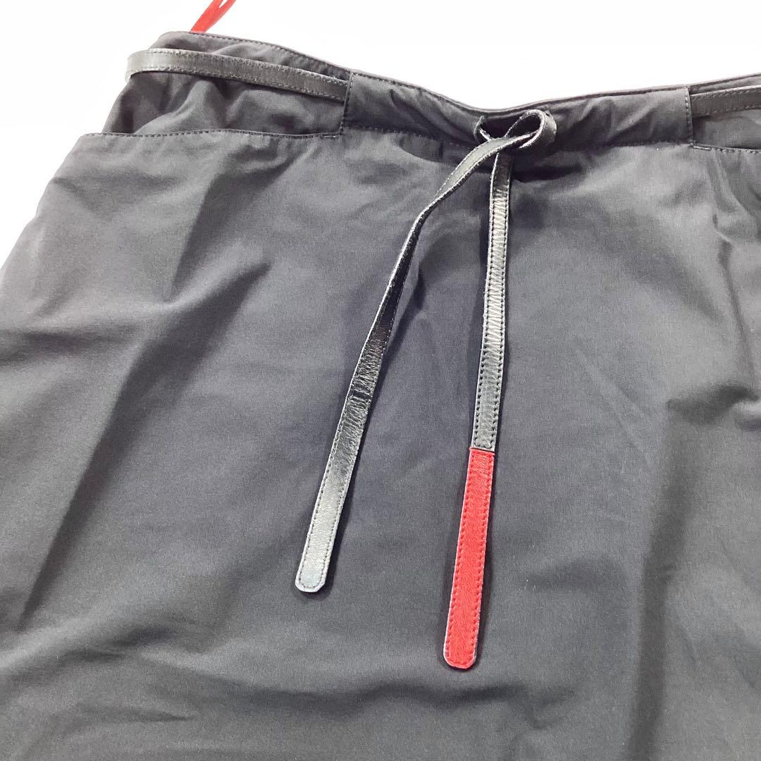 PRADA SPORT プラダスポーツ　ナイロンスカート　ブラック　ヴィンテージ