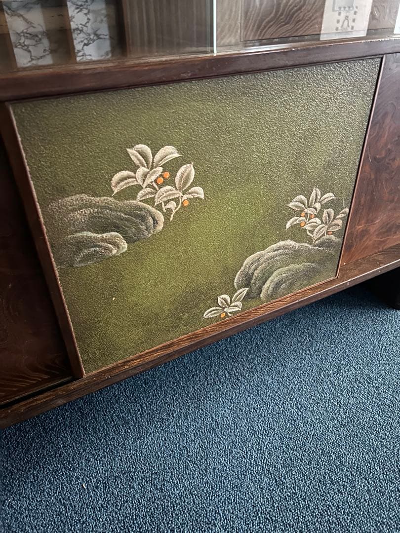 水屋箪笥/レトロな木製キャビネット