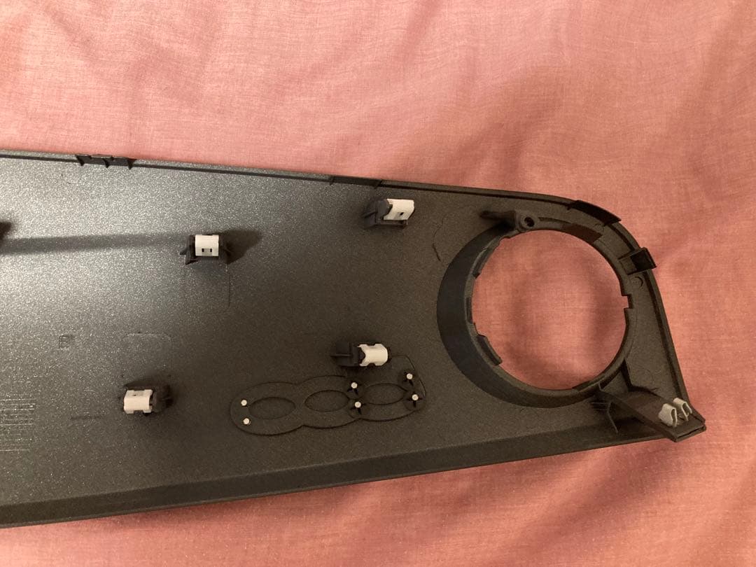 アバルト595コンペティツィオーネ　インパネ　ダッシュパネル　右ハンドル