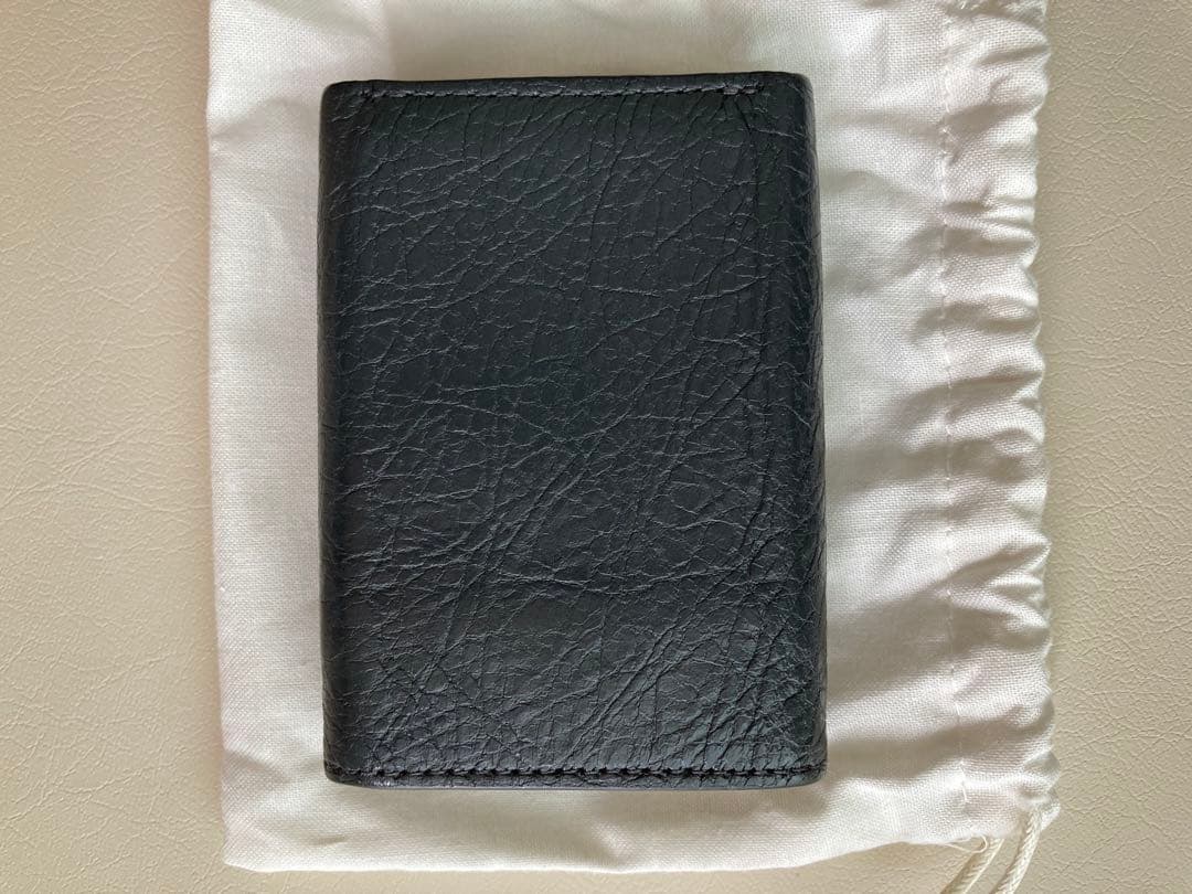 バレンシアガ　ミニ財布　グレー