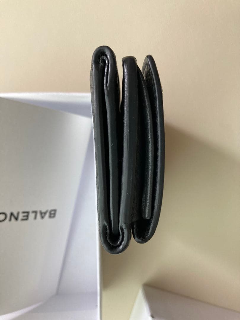 バレンシアガ　ミニ財布　グレー