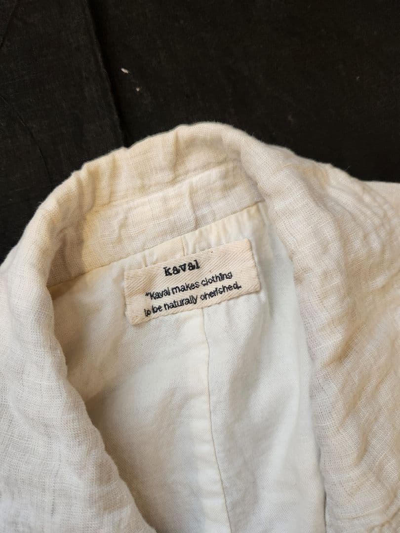 ジャケット・アウター kaval Dohchu Linen Coat