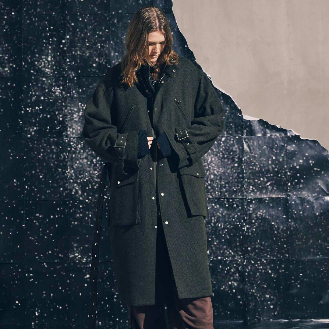 メゾンスペシャル　M-47コート　ブラック　サイズ2