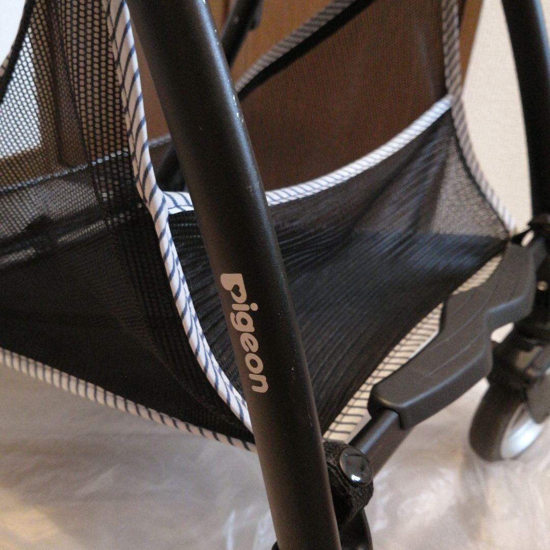 ♡ 美品 Pigeon ビングル B型ベビーカー インディゴ 軽量 コンパクト♡